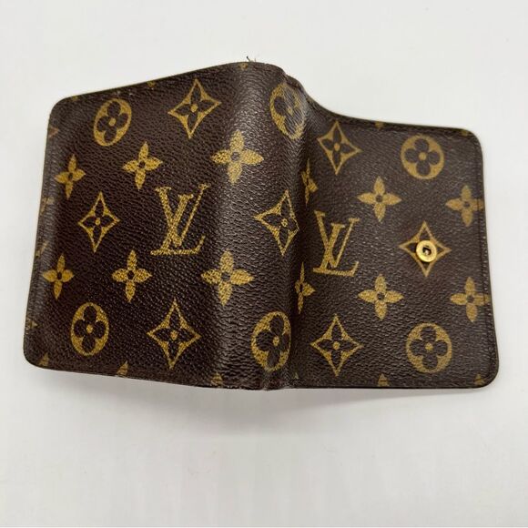 Authentic Vintage Louis Vuitton Monogram Compact Zippered Bifold Wallet - Picture 4 of 9